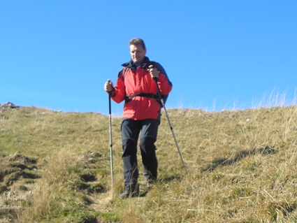 Peter beim Wandern
